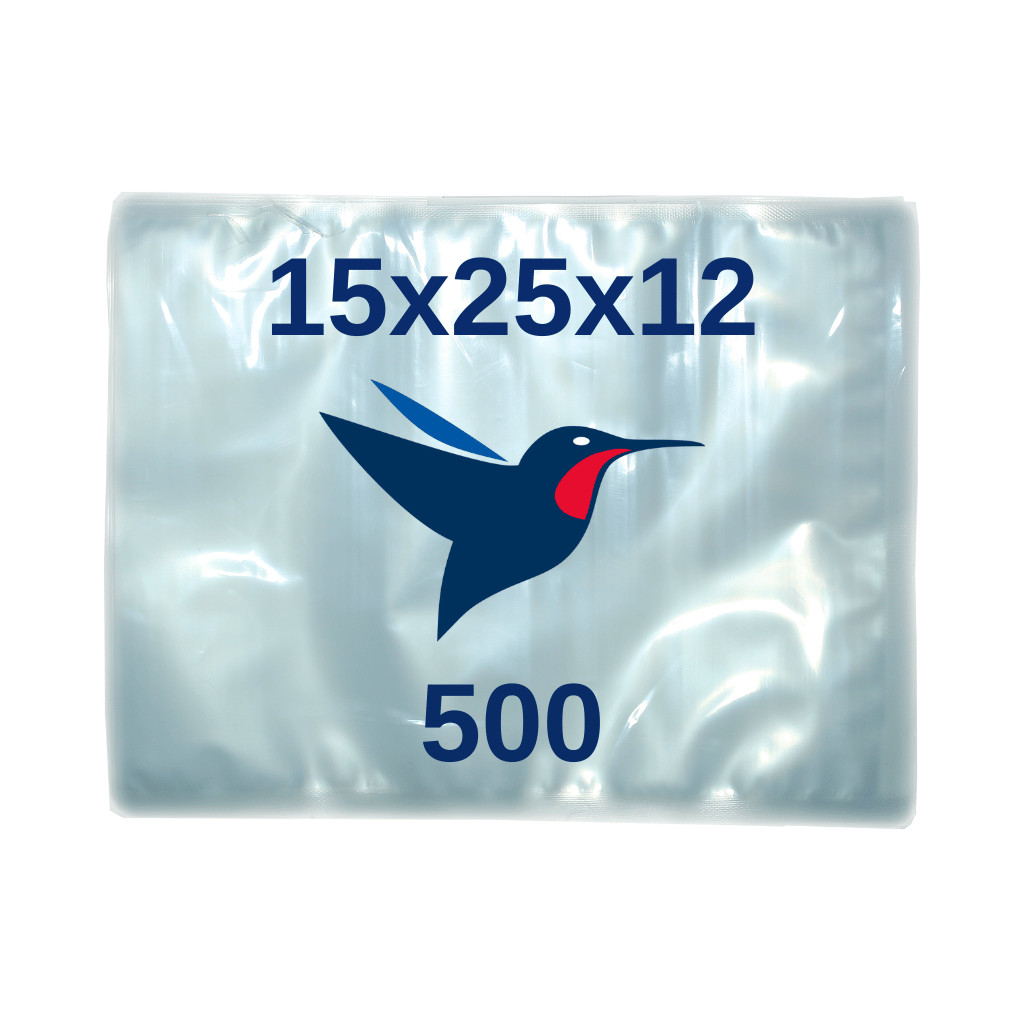 Embalagem A Vácuo 15x25 12 Np 500 Unidades