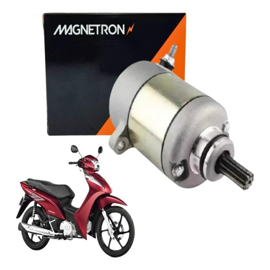 Motor Partida Arranque Biz 125 2006 2007 2008 2009 2010 Original Magnetron