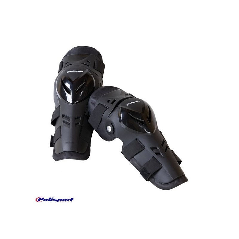 Joelheira Polisport Devil Preto