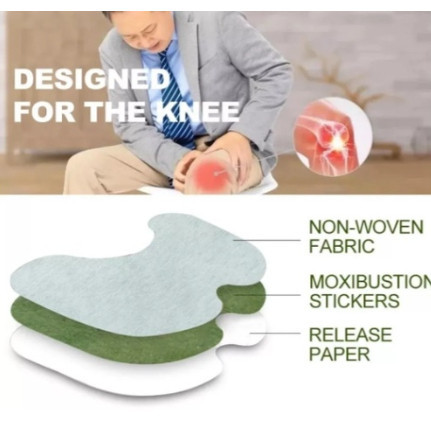 Kit 10 a 50 Adesivos Power Knee Alivio De Dor Nos Joelhos Braços Pescoço- moldes diferentes