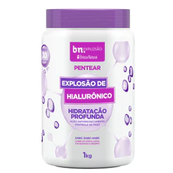 Creme de Pentear para Cachos Explosão de Hialurônico 1Kg bn.Cachos