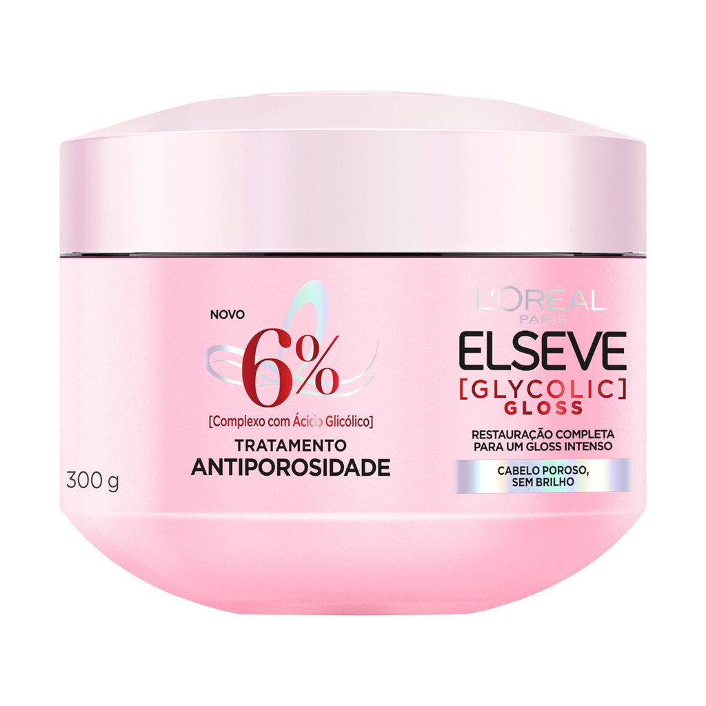 Detalhes do MÁSCARA GLYCOLIC GLOSS + MÁSCARA HIDRA HIALURÔNICO ELSEVE