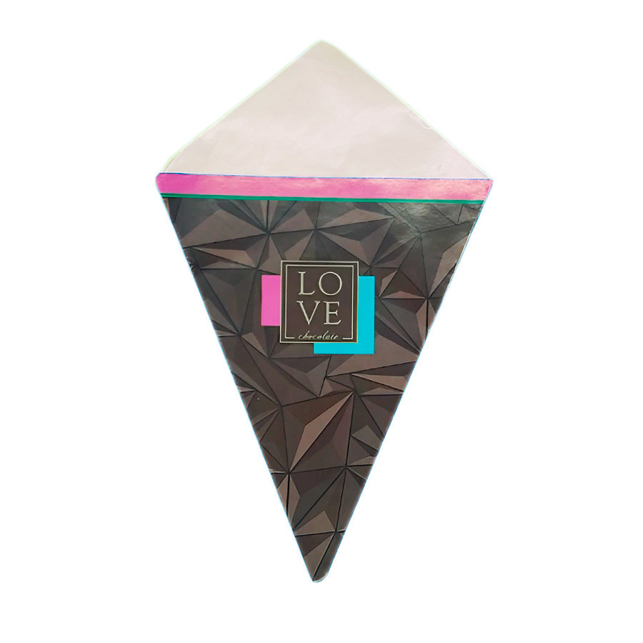 Kit Cone para Festa - Love Chocolate - 12 unidades - Cromus - Rizzo em Oferta na Shopee