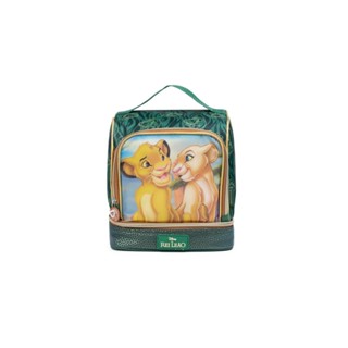 Lancheira Térmica Infantil Masculina Rei Leão Simba e Nala Verde Escuro em Oferta na Shopee