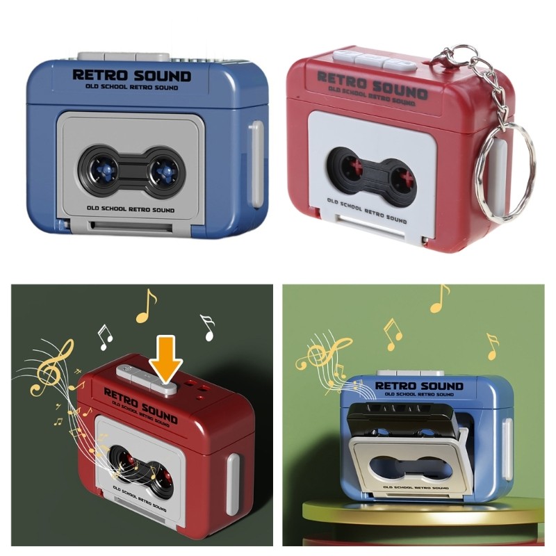 KOOL Gravadores Retrô Para Gravação Reprodução Música