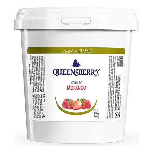 Queensberry Geleia Classic Morango Food Service 1,2kg