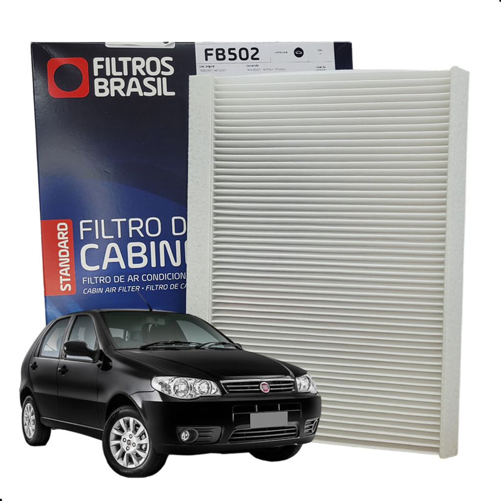 Filtro De Cabine Ar Condicionado Fiat Palio Fire Strada Siena em Oferta na Shopee