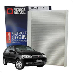 Filtro De Cabine Filtro Ar Condicionado Fiat Palio Fire Strada Siena Idea 1.0 1.3 1.4 1.6 8v 16v