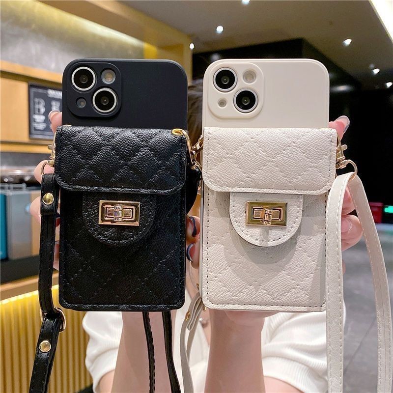Capa De Suporte Para Cartão Crossbody Samsung A27 A37 A57 A17 A07 A56 A26 A36 A16 A06 A55 A35 A25 A15 A24 A05S A14 A34 A