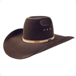 Chapéu Country Cowboy Estilo Biplay Copa Alta Aba 13 em Oferta na Shopee