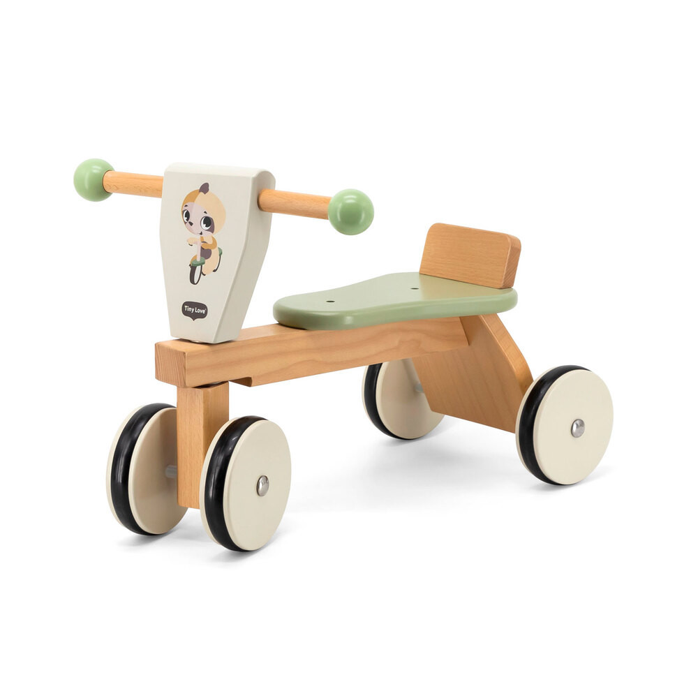 Triciclo Infantil Sem Pedal de Madeira  Boho Chic Tiny Love - Mom & Baby