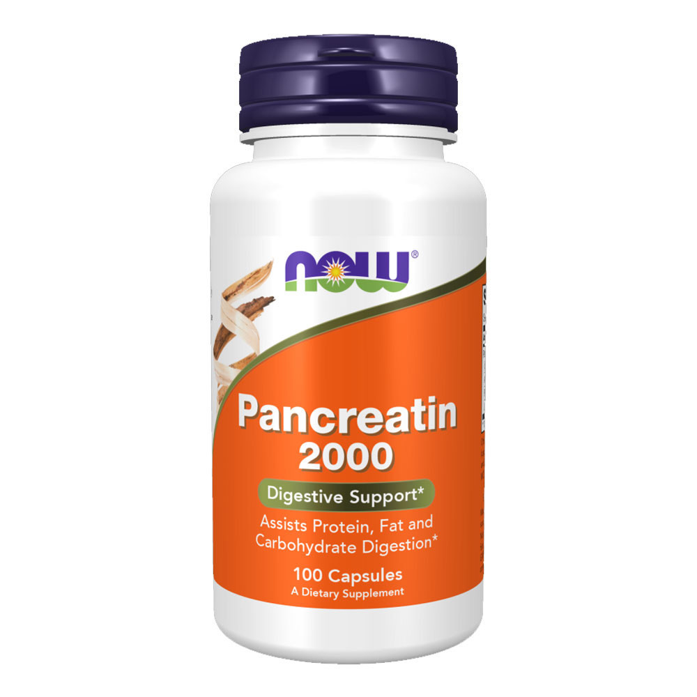 Pancreatina 2000 Now Foods 100 Veg Cáps Importado em Oferta na Shopee