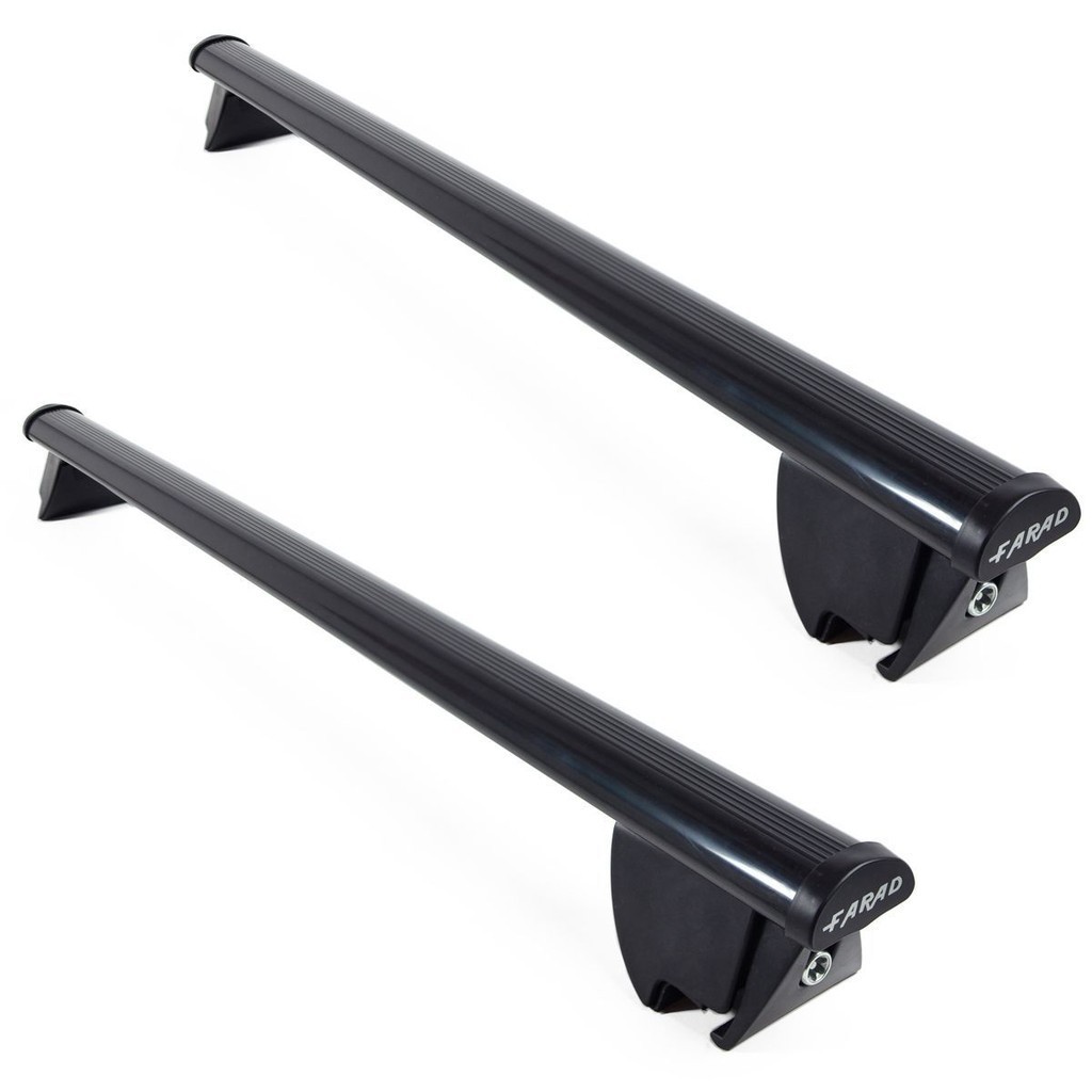 Rack De Teto Bagageiro Farad Aço Iron2 Preta 120cm Hilo Kia Sportage 2010 em diante