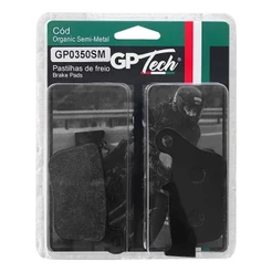 PASTILHA FREIO GP TECH 0350SM (T) DAFRA MAXSYM 400 2014- | PRETA | UNI