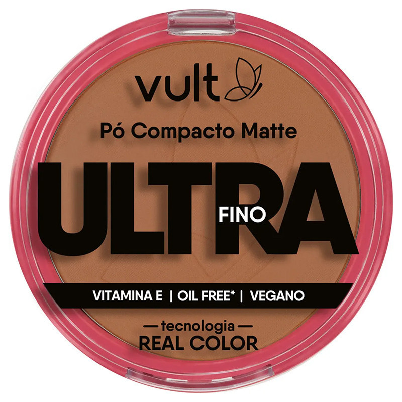 Pó compacto matte Ultrafino Vult - V480