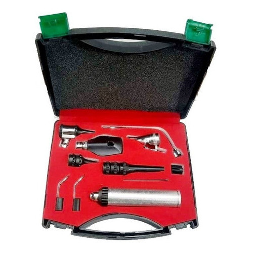 Kit Otoscópio - Oftalmoscópio - Laringoscópio - Veterinário