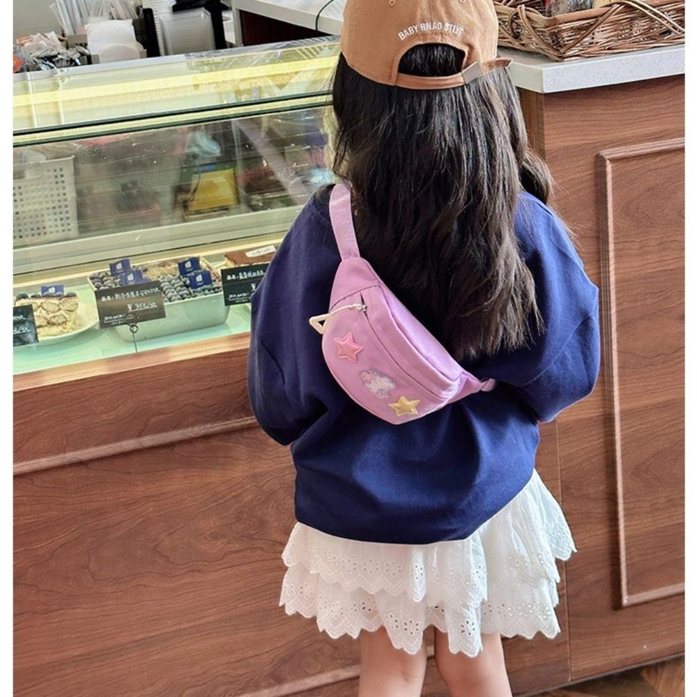 Pacote De Cintura , Bolsa Star Kawaii , Linda Pochete De Lona Feminina , Meninas , Crianças — imagem 2 de 2