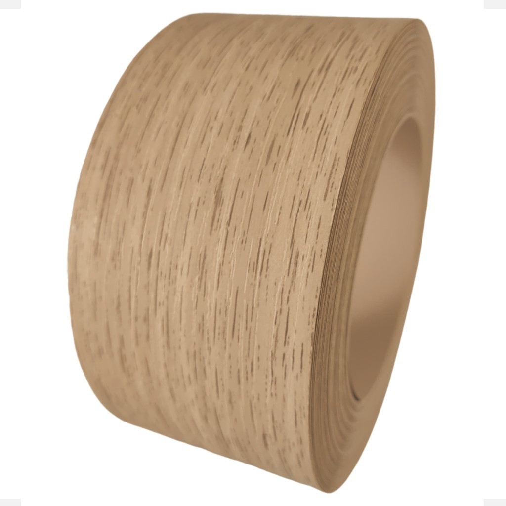 Fita De Borda Pvc Madeira Carvalho Mel 32mm X 20m Acabamento Duratex Rehau