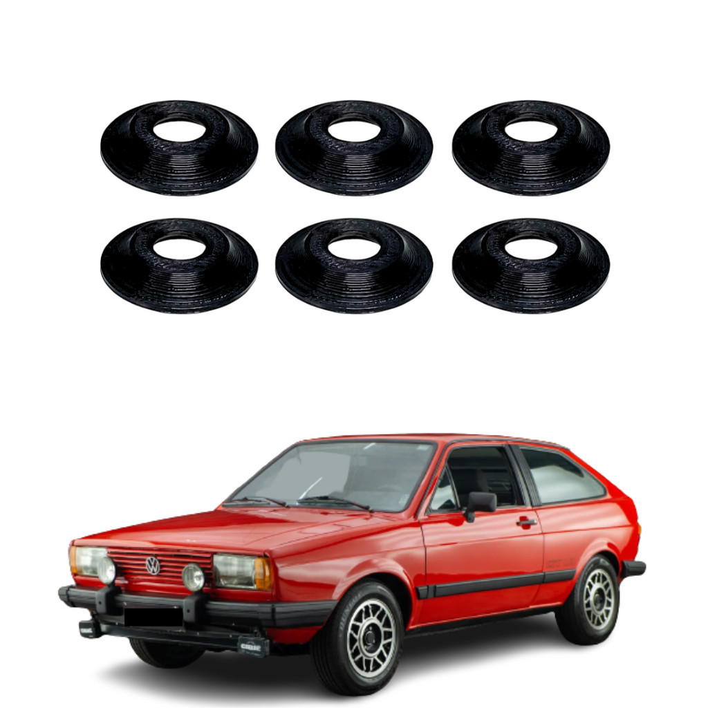 Kit Suporte Presilha da Ombreira do Gol GT Ls Voyage Parati 84 a 86