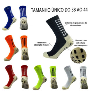 Meias Esportivas Futebol Antiderrapantes De Algodão Multi-cor opcional