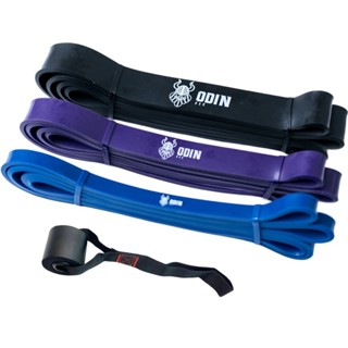 Kit Super Band 3 Intensidades com Âncora de Porta Odin Fit em Oferta na Shopee