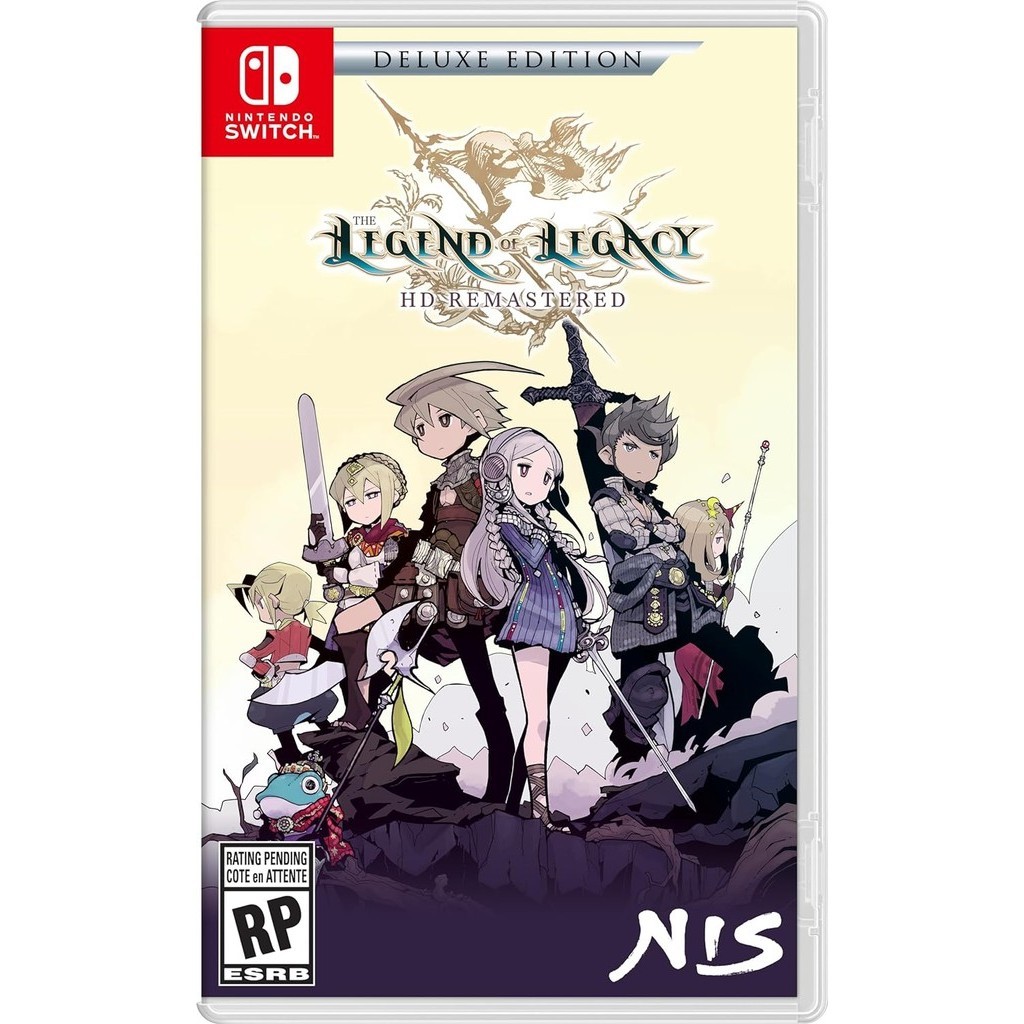 The Legend of Legacy HD Remastered Deluxe Edition Switch Midia Fisica - Gaming & Consoles
