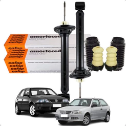 Kit Amortecedor Traseiro Batente Coifa Original COFAP Gol Parati G2 G3 G4