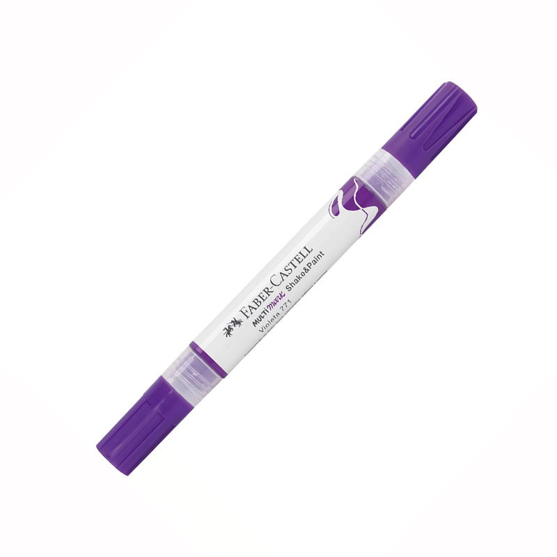 Pincel marcador permanente Multimark Violeta MM/SPVL771 Faber-Castell