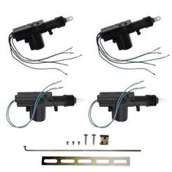 Kit Motor Escravo Trava Eletrica Universal 2 e 5 fios 4 peças