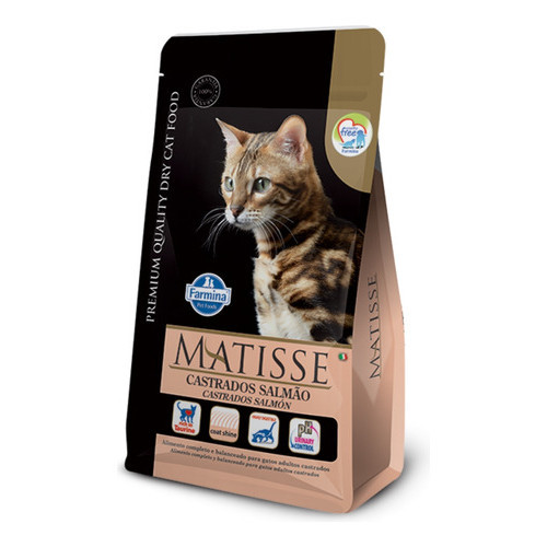 Matisse Premium Castrados Para Gato Adulto Salmão 2kg