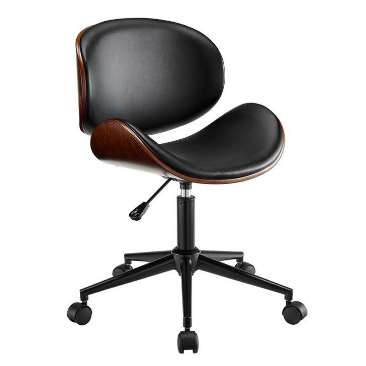 Cadeira de Escritório Diretor Giratória Bergen Preta em Oferta na Shopee