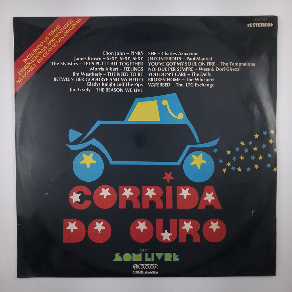 LP Corrida Do Ouro - Internacional - Various 1974