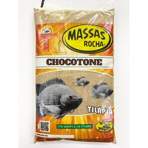 Isca para Pesca Massas Rocha TILAPIA 500g Pesqueiro, represa, tilapia, tamba.