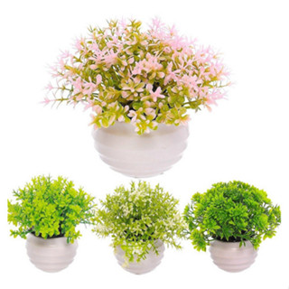 Mini Vasinhos Com Flores Artificiais Decoração para Casa Escritorio Quarto em Oferta na Shopee