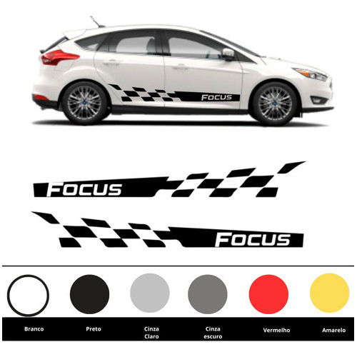 Adesivo Carro Ford Focus Personalizado Adesivo Em Vinil