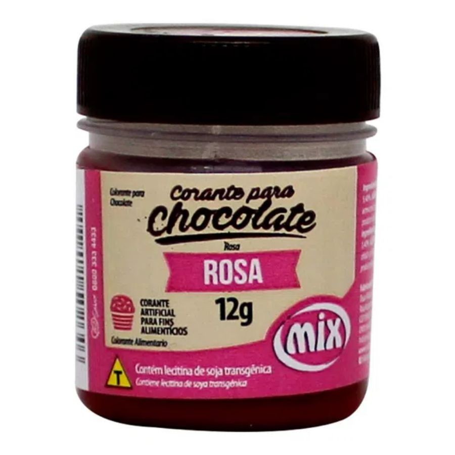 Corante em Pasta para Chocolate Rosa 12g Mix - Rizzo Distribuidora em Oferta na Shopee