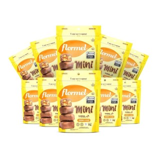 Kit Mini Bombom Com Amendoim Flormel Zero Açúcar 60G Com 10 Unidades em Oferta na Shopee