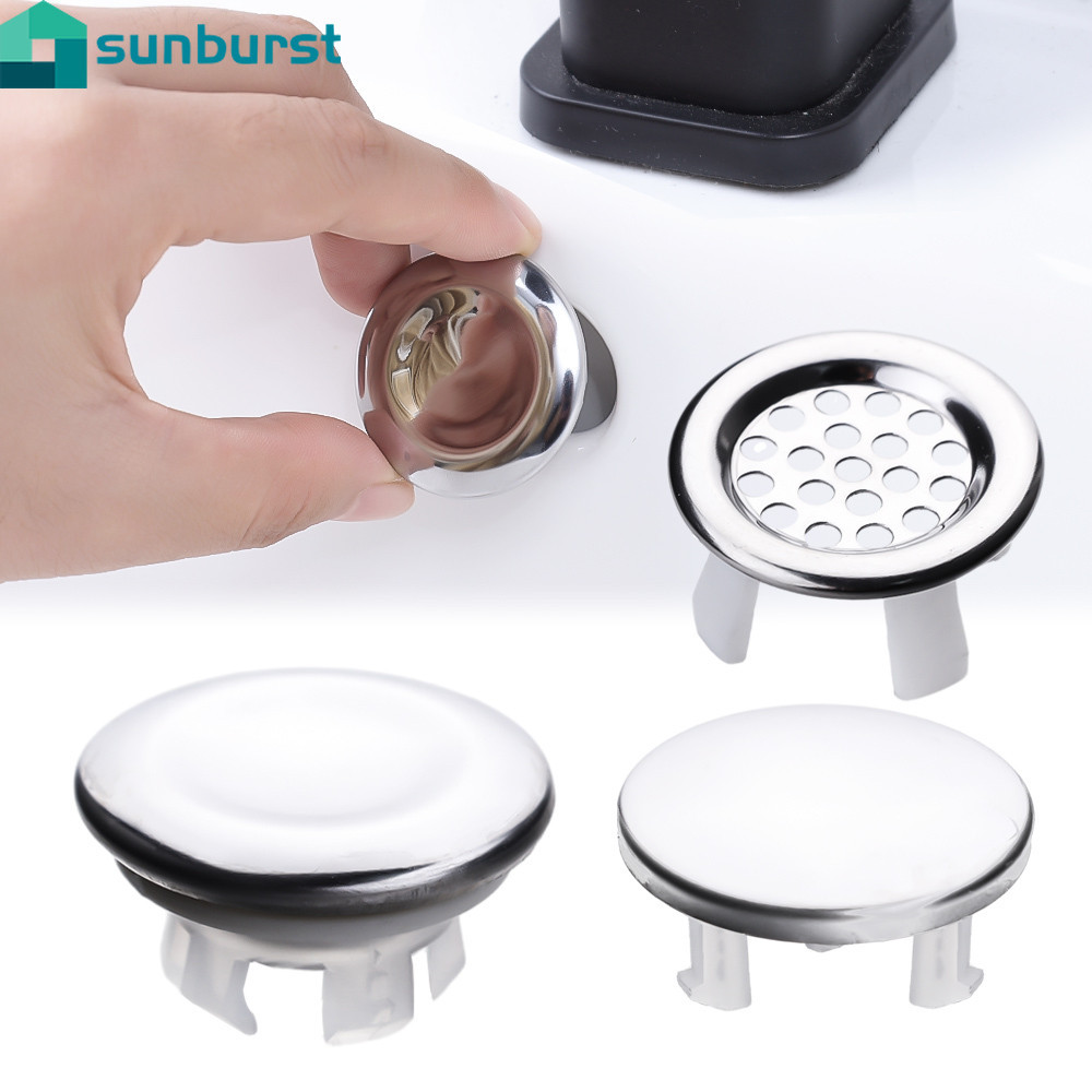 Tampa De Pia-Anel Redondo De Transbordo Aço Inoxidável , Anti-Bloqueio-Drenagem Para De Banheiro De Cozinha-Acessório De Banho
