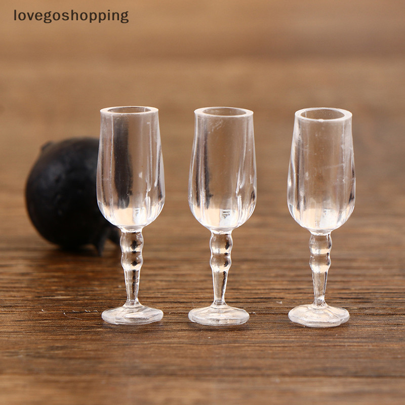 [lovego] Conjunto De 6 Peças Taça De Suco De Cálice Vinho Tinto Para Cozinha Dolls House BR
