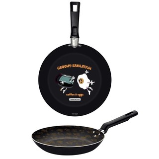 Frigideira Antiaderente 24cm Tramontina Groovy Breakfast Cozinhar com Facilidade e Menos Óleo