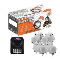 Kit Trava Elétrica 4 Portas Original Soft Celta/Uno/Palio/Fiesta e Ecosport - AA.42.0011