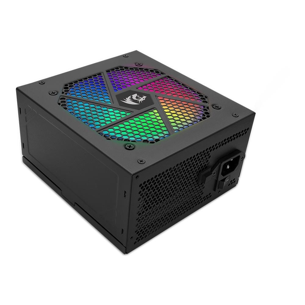 FONTE ATX 750W 80 PLUS GOLD REDRAGON RGPS-750W GC-PS006-1 RGB FULL MODULAR