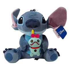 Pelúcia Disney Macia Stitch e Scrump 33cm F01368 - Fun