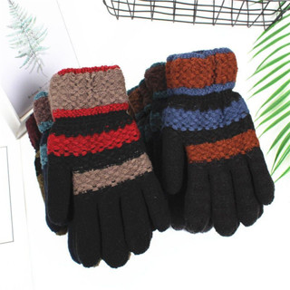Luva de lã infantil masculina - Frio Inverno em Oferta na Shopee