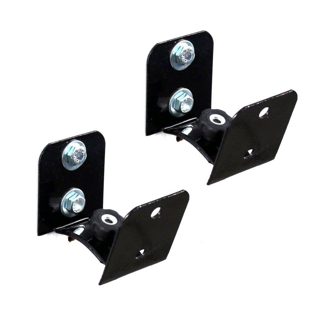 Suporte Home Theater Parede C/ Articulação Preto C/ 2 Unidades Universal P/ Caixas de som até 3Kg