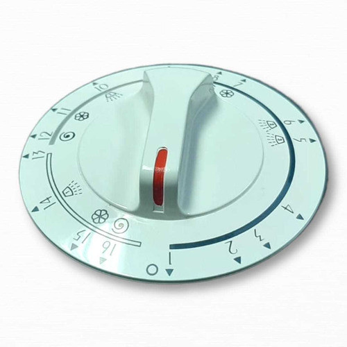 Tampa Botão Timer Lavadora Bosch 1000 Rpm - 12 Programa