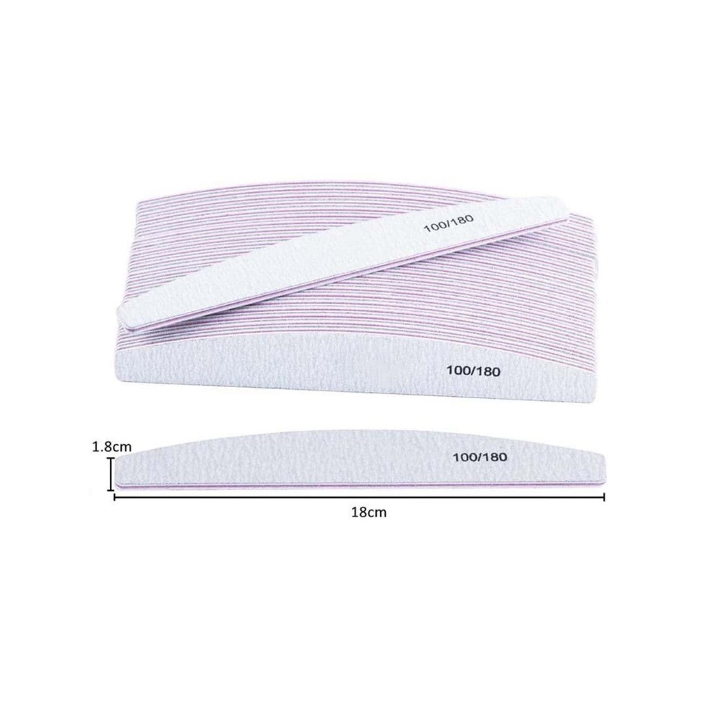 Kit Lixas Banana ou Bumerangue 100/180 Envio Imediato