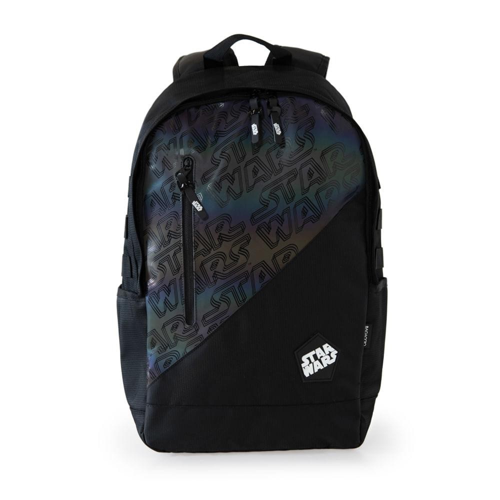 Mochila Escolar Masculina Star Wars Nano
