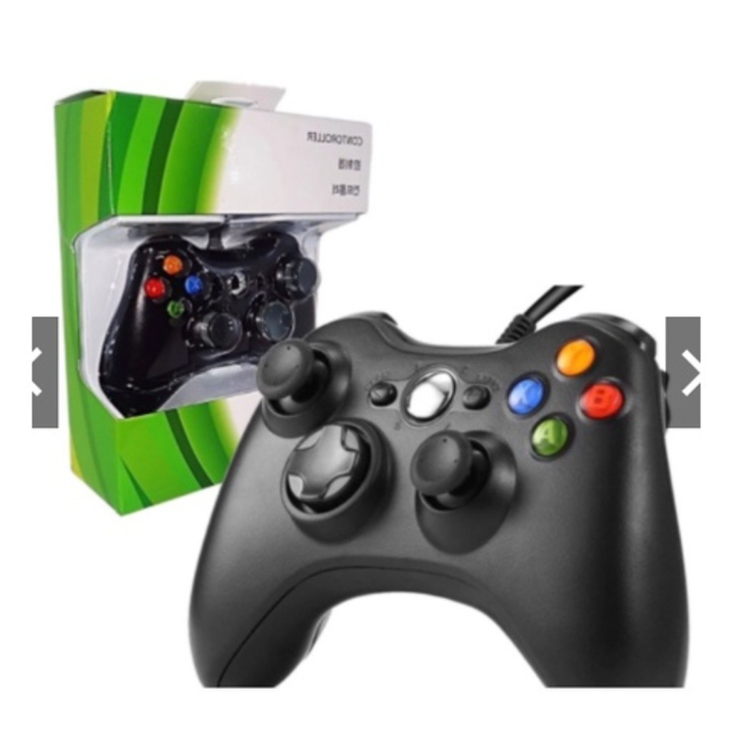 Controle Xbox 360 Com Fio Para Video Game e PC/ Fat E Pc Joystick Jogo gamepadmy