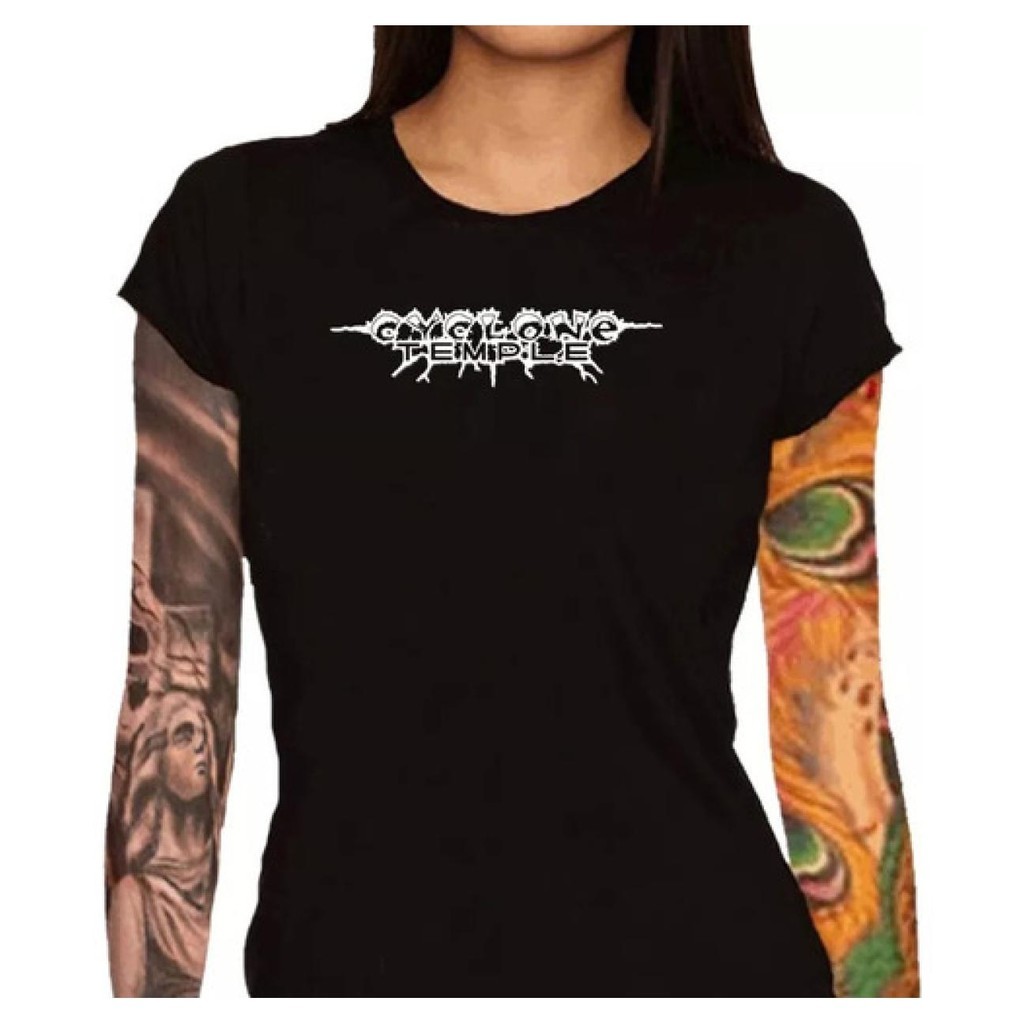 Camiseta  Fem      Cyclone Temple-  100% Algodão